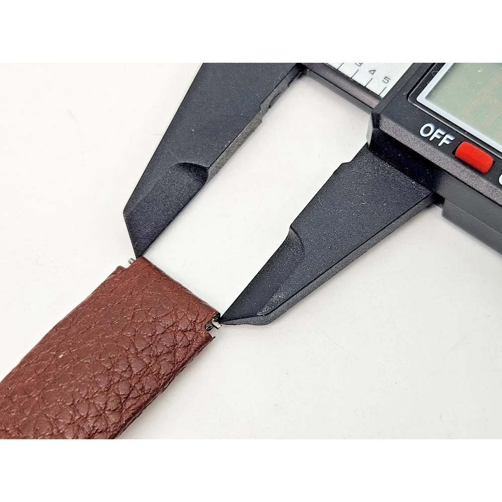 Authentic Phillip Stein Brown Learher Watch Band 18 mm
